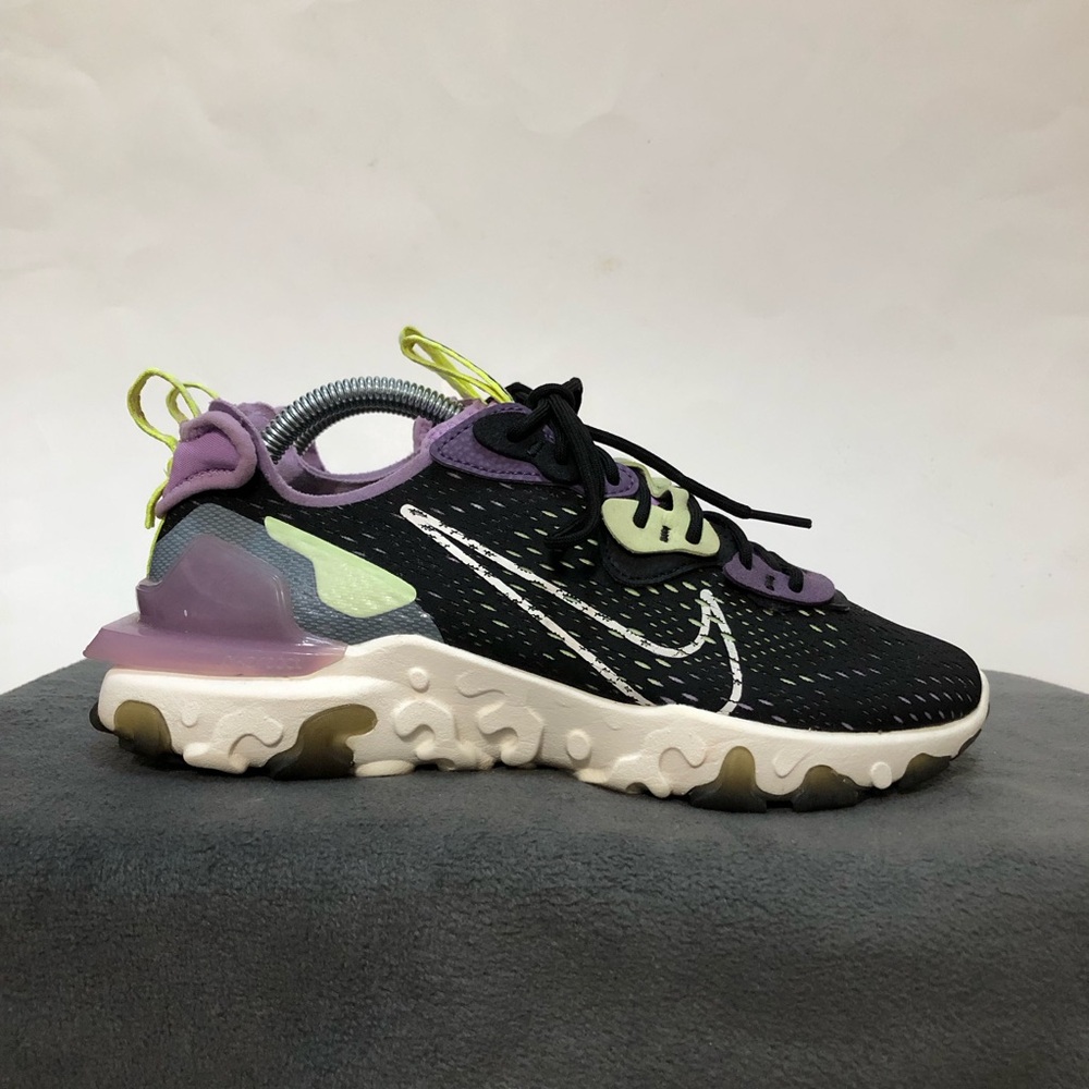 Nike React Vision Gravity Purple Volt Sneakers